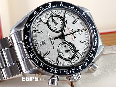 OMEGA 歐米茄 Speedmaster Racing 超霸 32930445104001 計時碼表 熊貓面盤&nbsp;不鏽鋼 同軸擒縱 2021年保單 賽車錶 自動上鍊 44.25mm