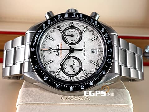 OMEGA 歐米茄 Speedmaster Racing 超霸 32930445104001 計時碼表 熊貓面盤&nbsp;不鏽鋼 同軸擒縱 2021年保單 賽車錶 自動上鍊 44.25mm