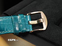 PANERAI 沛納海 Luminor Due 3 Days PAM741 Oro Rosso <font color="#e6e6e0">象牙白色面盤</font>搭配<font color="#3d81a4">藍色數字時標</font> PAM00741 三日鍊 小秒針 玫瑰金材質 <font color="#ff0000">特製P.1000/10鏤空機芯</font>&nbsp;<font color="#FF0000">2020年保單 </font>手上鍊 42mm