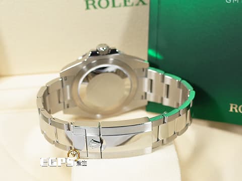 ROLEX 勞力士 GMT-Master II 格林威治型 126710 BLRO 陶瓷紅藍雙色框 126710BLRO 兩地時區 Pepsi 百事圈 可樂圈 2024年保單 蠔式（Oyster）三板錶帶 自動上鍊 40mm