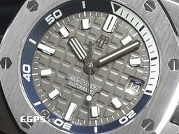 <font color="#F0F0F0">Audemars Piguet 愛彼 AP錶 Royal Oak Offshore Diver ROO 15720ST.OO.A009CA.01 皇家橡樹離岸型 潛水錶 <font color="#ADADAD">灰色面盤，Pristine Grey<font color="#FF0000"> 2022年保單 最新款錶帶快速更換系統，原廠灰、藍雙色膠帶，可隨時變換兩種不同顏色的膠帶，搭載全新4308機芯 </font></font> 42mm</font>
