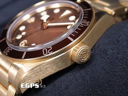 TUDOR 帝舵 Black Bay 58 Bronze 碧灣 Fifty-Eight 79012M-0001 <font color=#EA7500>BB58 青銅錶殼、錶帶</font> 雪花針 水鬼 79012 M <font color=#FF0000>自製機芯搭配最新快速調節「T-fit」折疊扣 2022年保單</font> 潛水錶 自動腕錶 39mm