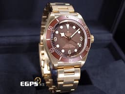 TUDOR 帝舵 Black Bay 58 Bronze 碧灣 Fifty-Eight 79012M-0001 <font color=#EA7500>BB58 青銅錶殼、錶帶</font> 雪花針 水鬼 79012 M <font color=#FF0000>自製機芯搭配最新快速調節「T-fit」折疊扣 2022年保單</font> 潛水錶 自動腕錶 39mm