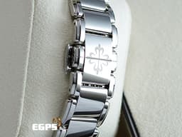 PATEK PHILIPPE 百達翡麗 PP錶 Twenty~4系列 7300/1200A-011 <font color=#01B468>橄欖綠色日輝紋面盤 </font> 不鏽鋼 <font color=#FF0000>原鑲鑲鑽 2025年保單 新式摺疊帶扣</font> 自動上鍊 36mm