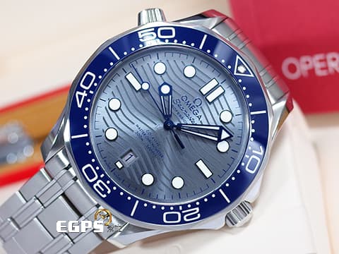 OMEGA 歐米茄 Seamaster 300 海馬 21030422006001 同軸擒縱 &nbsp;陶瓷波浪紋面盤 潛水排氣閥門 2020年保單 排氦氣閥 潛水錶 自動上鍊 42mm