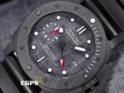 PANERAI 沛納海 Submersible Luna Rossa GMT PAM01039 兩地時間 <font color=#FF0000>美洲杯帆船賽 特別款 2024年保單 配件齊全</font> PAM1039 <font color=#4F4F4F>碳纖維複合物材質、高科技碳纖維船帆織紋面盤</font> 潛水腕 自動上鍊 47mm