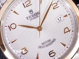 TUDOR 帝舵 1926系列 91551 半金款 玫瑰金 大三針 白色浮雕面盤 <font color="#FF0000">周杰倫代言款 2025年保卡</font> 自動上鍊 39mm