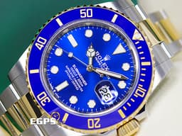 ROLEX 勞力士 Submariner Date 蠔式 潛航者 126613LB <font color="#0080FF">藍水鬼 藍色陶瓷錶圈</font> 126613 LB <font color="#f5dea8">半金款 18K黃金</font> 潛水錶 <font color="#FF0000">2024年保卡</font> 自動上鍊 41mm