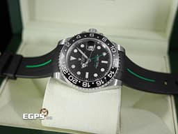 ROLEX 勞力士 GMT-Master II 蠔式 格林威治型 116710LN <font color="#4cc844"> 經典綠色GMT指針 </font>116710 LN 兩地時區 陶瓷圈 不鏽鋼 <font color="#ff0000">搭配Rubber B橡膠錶帶</font> 自動上鏈 40mm