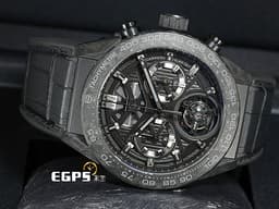 TAG Heuer 泰格 豪雅 Carrera 卡萊拉 Tourbillon Choronograph 計時碼錶 CAR5A8P. FC6415 <font color="#05f0f0">鍛造碳材質 鏤空面盤&nbsp;浮動式 飛行陀飛輪</font><font color="#FF0000"> 全球限量500顆&nbsp;</font>自動上鍊 45mm