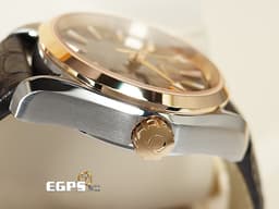 OMEGA 歐米茄 SEAMASTER 海馬系列 AQUA TERRA 150 年曆錶 23123392206001 <font color="#e6bd84">18K玫瑰金材質 半金款 灰色夾板紋面盤</font>&nbsp;<font color="#FF0000">2021年保卡</font>&nbsp;同軸擒縱 自動上鍊 38.5mm