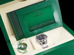 ROLEX 勞力士 Datejust 31 蠔式日誌型 278274 不鏽鋼材質&nbsp;<font color="#B15BFF">茄紫色面盤 原廠VI鑲鑽時標&nbsp;</font>DJ31 經典三角坑紋錶圈 <font color="#FF0000">2025年新式保卡</font> 自動上鍊 31mm