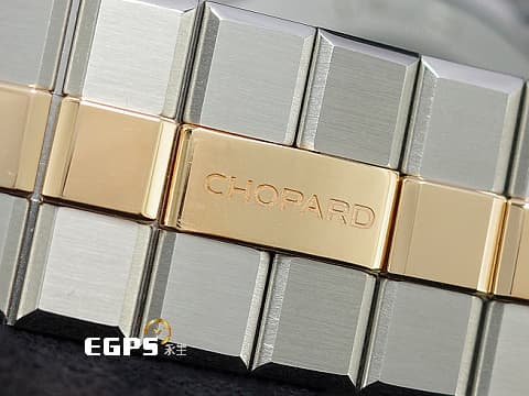 CHOPARD 蕭邦 Alpine Eagle 雪山傲翼 雄鷹 系列 298600-6001 18K玫瑰金材質 半金款 灰色拉絲紋面盤 2023年保單 自動上鍊 41mm