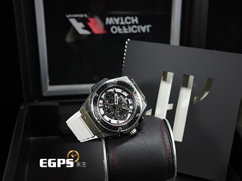 HUBLOT 宇舶 Big Bang King Power 大爆炸 王者至尊 710.ZM.1123.NR.FJP11 計時碼表 鋯金屬材質 鏤空面盤 F1 賽車 Suzuka 鈴鹿賽道紀念錶款 限量250只 自動上鍊 48mm