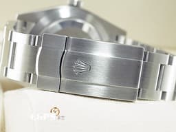 ROLEX 勞力士 Oyster Perpetual 124300 經典 蠔式恆動型 <font color=#2828FF>藍色面盤</font> OP41 不鏽鋼 <font color=#FF0000>2024年新式保卡</font> 自動上鍊 41mm