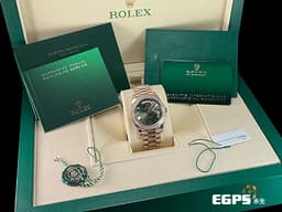 ROLEX  勞力士  DayDate 40 永恆玫瑰金 228345RBR 18K永恆玫瑰金材質 <font color="#97ff52">橄欖綠色錶面</font> <font color="#05f0f0">原廠鑲鑽錶圈</font>&nbsp;<font color="#ff0000">2021年保卡</font> 自動上鏈&nbsp;40mm