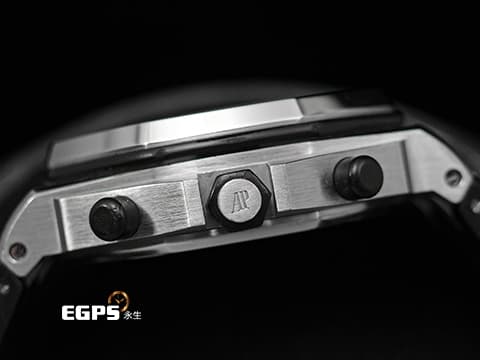 Audemars Piguet 愛彼 AP錶 Royal Oak Offshore 皇家橡樹 離岸型 Alinghi Polaris 阿靈基 帆船隊 北極星 帆船盃 26040ST.OO.D002CA.01 飛返 計時碼表 不鏽鋼 26040 ST 限量1935只 特殊錶盒 自動上鍊&nbsp;42mm