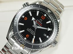 OMEGA 歐米茄 Seamaster Co-Axial Planet Ocean 600 海馬 23230422101003 不鏽鋼材質&nbsp;<font color="#0582f5">黑色單向旋轉陶瓷錶圈 同軸擒縱 排氦氣閥</font> 潛水錶 自動上鍊 42mm