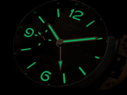 PANERAI 沛納海 Luminor 三日鍊 GMT PAM00320 經典三明治面盤 PAM320 小秒針 兩地時區 台灣公司貨 配件齊全 自動男錶 44mm