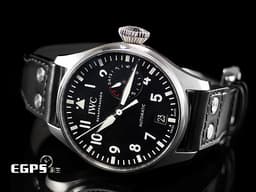 IWC 萬國 Big Pilot`s 7 Day 大飛行員 IW501001 不鏽鋼 大飛&nbsp;<font color="#fa00fa">經典洋蔥頭錶冠 比勒頓上鍊系統 啄木鳥機芯</font> 七日鍊 動能顯示 大三針<font color="#FF0000">&nbsp;2025年保單</font>&nbsp;飛行錶 自動上鍊&nbsp;46.2mm