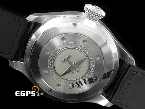 IWC 萬國 Big Pilot`s 7 Day 大飛行員 IW501001 不鏽鋼 大飛&nbsp;經典洋蔥頭錶冠 比勒頓上鍊系統 啄木鳥機芯 七日鍊 動能顯示 大三針&nbsp;2025年保單&nbsp;飛行錶 自動上鍊&nbsp;46.2mm