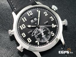 Patek philippe 百達翡麗 PP錶 Grand Complications 超級複雜功能時計 Travel Time Alarm 5520P-001 <font color="#05f0f0">兩地時間 響鈴腕錶 PT950</font> <font color="#05f0f0">鉑金材質</font> <font color="#FF0000">2022年保單 新錶參考訂價：9,158,000元</font>&nbsp;自動上鍊42.2mm