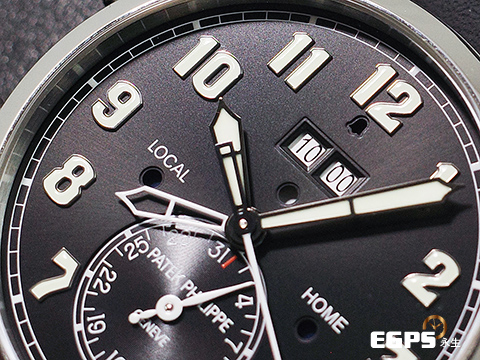 Patek philippe 百達翡麗 PP錶 Grand Complications 超級複雜功能時計 Travel Time Alarm 5520P-001 兩地時間 響鈴腕錶 PT950 鉑金材質 2022年保單 新錶參考訂價：9,158,000元&nbsp;自動上鍊42.2mm