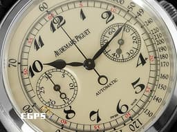 AUDEMARS PIGUET 愛彼 AP JULES AUDEMARS 系列 26100BC.OO.D002CR.01 <font color="#FF0000">2017年保卡</font>  18K白金 象牙白色面盤 自動上鍊 41mm