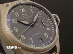 IWC 萬國 Big Pilot 大飛行員系列 IW506003 特別版 陶瓷錶 鈦合金錶扣  <font color="#f4e5ae">TOP GUN海軍空戰部隊腕錶「莫哈韋沙漠」限量250隻</font><font color="#FF0000"> 2024年保單 蒐藏未使用品</font> 自動上鍊 46mm