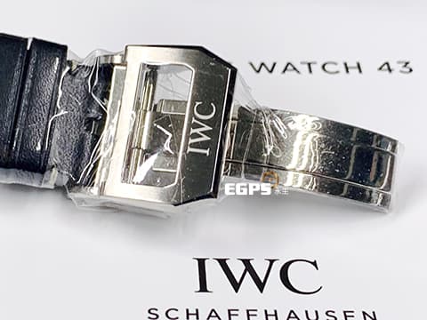 IWC 萬國 Big Pilot`s 43 大飛行員 IW329303 藍色放射紋面盤 經典 大飛 不鏽鋼 2023年保單 最新EasX-CHANGE錶帶更換系統 飛行錶 自動上鏈 43mm