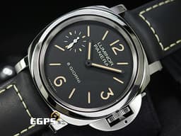 PANERAI 沛納海 Luminor Base 菸草面 三明治面盤 PAM915 PAM00915 <font color="#FF0000">8日鍊 2025年保單 P.5000機芯</font> 手上鍊 44mm