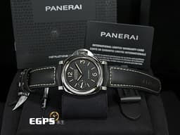 PANERAI 沛納海 Luminor Base 菸草面 三明治面盤 PAM915 PAM00915 <font color="#FF0000">8日鍊 2025年保單 P.5000機芯</font> 手上鍊 44mm