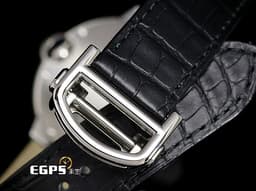 CARTIER 卡地亞 BALLON BLEU DE CARTIER 藍氣球 WSBB0039 不鏽鋼材質&nbsp;<font color="#05f0f0">鍍銀雕紋錶盤 藍鋼劍形指針</font>&nbsp;<font color="#FF0000">2025年保卡</font>&nbsp;皮帶款 自動上鏈 40mm