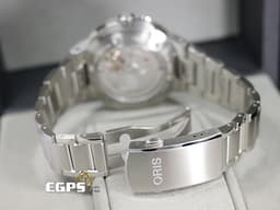 ORIS 豪利時 Aquis Date Calibre 400 時間之海 7763&nbsp;<font color="#1b6b9d">藍水鬼 藍色面盤 陶瓷外圈</font>&nbsp;0140077634135 不鏽鋼 <font color="#ff0000">五日鍊 自製機芯&nbsp;</font><font color="#FF0000">2024年台灣公司貨</font>&nbsp;潛水錶 自動上鍊 43.5mm