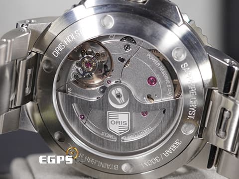 ORIS 豪利時 Aquis Date Calibre 400 時間之海 7763&nbsp;藍水鬼 藍色面盤 陶瓷外圈&nbsp;0140077634135 不鏽鋼 五日鍊 自製機芯&nbsp;2024年台灣公司貨&nbsp;潛水錶 自動上鍊 43.5mm