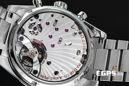 OMEGA 歐米茄 超霸57系列 CO‑AXIAL MASTER CHRONOMETER 33210415110001 綠色面盤 不鏽鋼材質 計時碼錶 <font color=#FF0000> 2022保單 同軸擒縱 大師天文台計時腕錶</font> 40.5mm