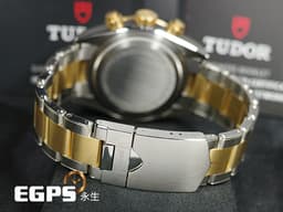 TUDOR 帝舵 BLACK BAY CHRONO S&amp;G 半金 計時碼錶 M79363N-0007 鍊帶款 79363 <font color="#FF0000"> 金色熊貓面盤，MT5813自製機芯，2025年新式保卡</font> 自動上鍊 41mm