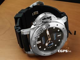 PANERAI 沛納海 Luminor Submersible PAM1973 三日鍊 <font color=#4169e1>藍色小秒針</font> PAM01973 不鏽鋼 <font color=#FF0000>2022年台灣公司貨</font> 潛水錶 自動上鍊 42mm