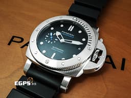 PANERAI 沛納海 Luminor Submersible PAM1973 三日鍊 <font color=#4169e1>藍色小秒針</font> PAM01973 不鏽鋼 <font color=#FF0000>2022年台灣公司貨</font> 潛水錶 自動上鍊 42mm