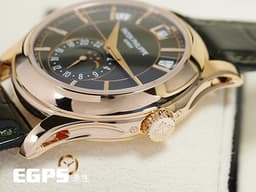 PATEK PHILIPPE 百達翡麗 PP 5205R-011 Annual Calendar 年曆錶 5205 月相盈虧 18K玫瑰金材質 <font color="#8ff066">橄欖綠黑色漸變面盤</font>&nbsp;<font color="#FF0000">2023年保單 </font>自動上鍊 40 mm