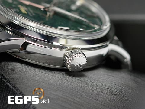 GRAND SEIKO 特級精工 GS 精工 Elegance Collection 節氣系列 Hi-beat GMT SBGJ251 高振頻 兩地時區 錶盤設計源自 二十四節氣「春分」，春分時節，春天再度來臨，山櫻紛紛綻放，綠色面盤和玫瑰金的配色完美捎來春天的信息 不鏽鋼 2024年保單 自動上鍊 40mm