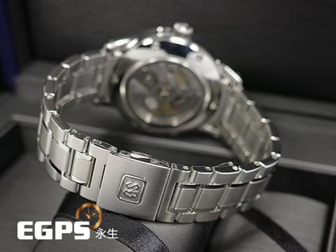 GRAND SEIKO 特級精工 GS 精工 Elegance Collection 節氣系列 Hi-beat GMT SBGJ251 高振頻 兩地時區 錶盤設計源自 二十四節氣「春分」，春分時節，春天再度來臨，山櫻紛紛綻放，綠色面盤和玫瑰金的配色完美捎來春天的信息 不鏽鋼 2024年保單 自動上鍊 40mm