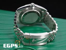 ROLEX 勞力士 Datejust 41 蠔式日誌型 126334 <font color="#0080FF">亮藍色面盤 柱狀夜光時標</font> 不鏽鋼 DJ41 經典三角坑紋錶圈 <font color="#FF0000">2019保卡 紀念型（Jubilee）五銖錶帶</font> 自動上鍊 41mm