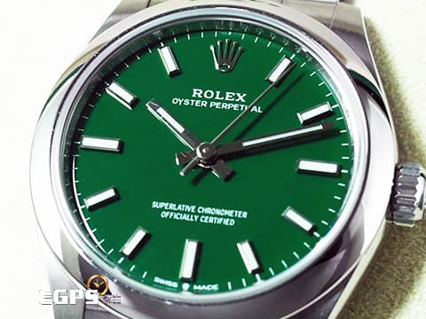 ROLEX 勞力士 Oyster Perpetual 31 蠔式恆動型 277200 2026年新式保卡&nbsp;OP 綠色面盤超夯錶款  自動上鍊 31mm
