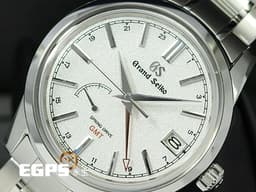 GRAND SEIKO 特級精工 GS 精工 Elegance Collection 節氣系列 SBGE269 Spring Drive GMT 兩地時區 <font color=#e2e2e2>錶盤設計源自 二十四節氣「冬至」，以深厚的積雪為背景，並用GMT指針來表現大雪停歇時寧靜和寒冷中柔和閃耀的「雪晴」夕陽光芒</font> 不鏽鋼 <font color=#FF0000>2024年保單</font> 自動上鍊 40mm