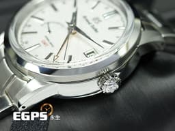 GRAND SEIKO 特級精工 GS 精工 Elegance Collection 節氣系列 SBGE269 Spring Drive GMT 兩地時區 <font color=#e2e2e2>錶盤設計源自 二十四節氣「冬至」，以深厚的積雪為背景，並用GMT指針來表現大雪停歇時寧靜和寒冷中柔和閃耀的「雪晴」夕陽光芒</font> 不鏽鋼 <font color=#FF0000>2024年保單</font> 自動上鍊 40mm