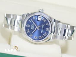ROLEX 勞力士 Datejust 31 蠔式日誌型 278240 <font color="#0080FF">亮藍色面盤 羅馬數字時標</font> DJ31 不鏽鋼 <font color="#FF0000">2024年卡 蠔式（Oyster）三節錶帶</font> 自動上鍊 31mm