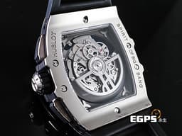 Hublot 宇舶 Spirit of Big Bang Titanium Blue 大爆炸 靈魂系列 642.NX.7170.RX <font color="#4169e1">藍色鏤空面盤</font> 鈦金屬 計時碼表 <font color="#ff0000">2025年電子保單</font> 自動上鍊 42mm