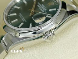 ROLEX 勞力士 Datejust 36 蠔式日誌型 126200 <font color=#00fa9a>薄荷綠色面盤</font> DJ36 經典 不鏽鋼 <font color=#FF0000>2025年保卡 蠔式（Oyster）三節錶帶</font> 自動上鍊 36mm