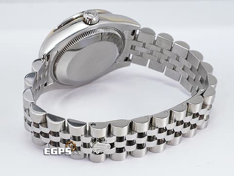 ROLEX 勞力士 Datejust 178384-63160 不鏽鋼材質&nbsp;原廠鑲鑽錶圈 原廠鑽石時標 銀灰色面盤 自動上鍊 亂碼字頭 31mm